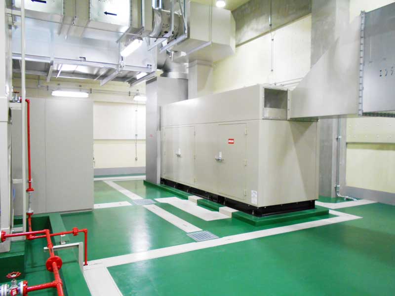 27水整第801号柿木浄水場自家用発電機設備整備工事