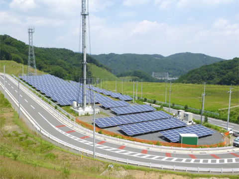 飯能市茜台太陽光発電所